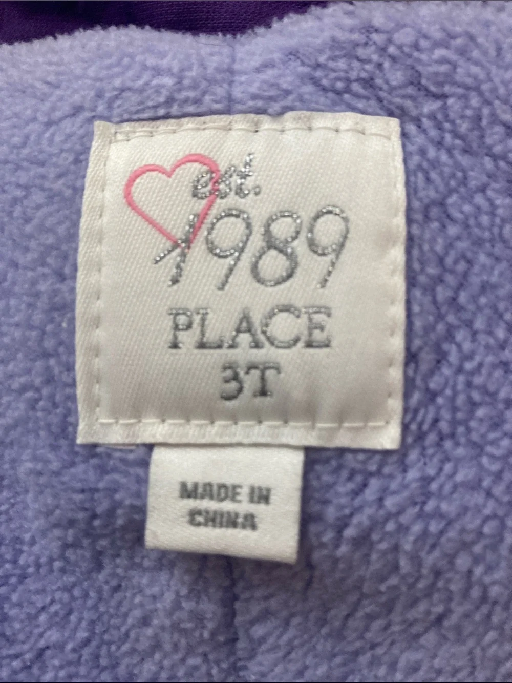 The Children's Place Purple Snow Bibs